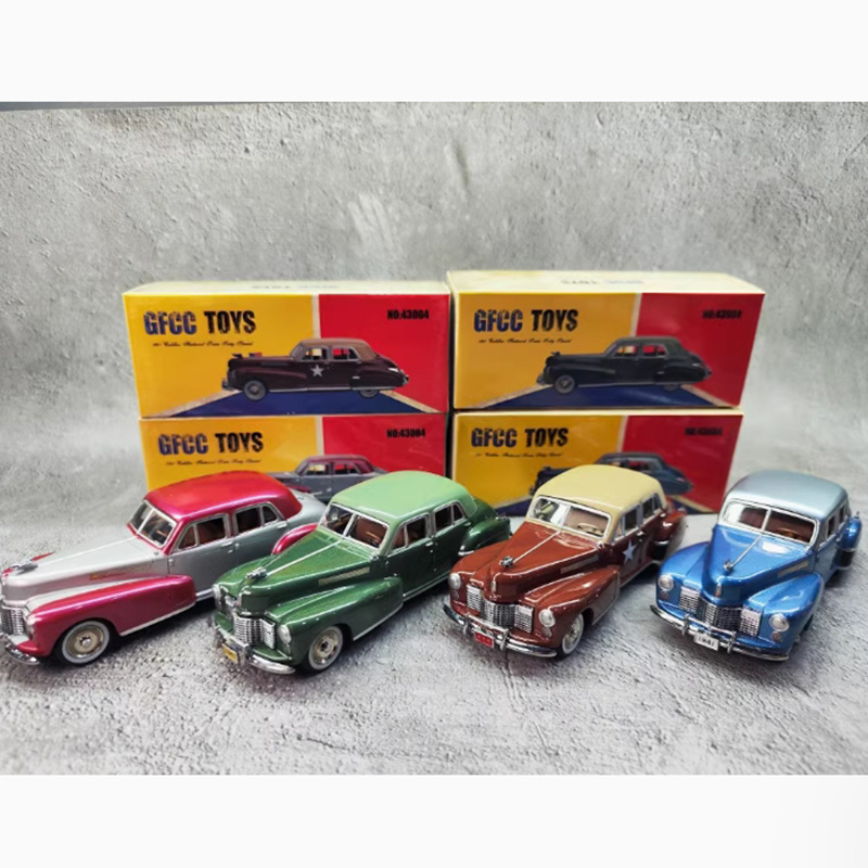 Vintage Collectibles Toys - クラシックシミュレーションカーモデルコレクション,gfcc 1: 43スケール,cadi fleetwood,ヴィンテージ合金,おもちゃ,ギフト