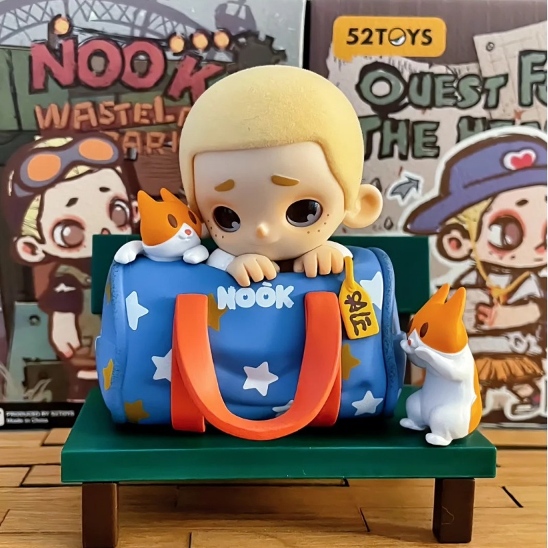 Vintage Collectible Stores - 52toys ヌックインヴィンテージストアシリーズミステリーブラインドボックスコレクタブルアクションフィギュアデスクトップオーナメントおもちゃギフトアニメ愛好家のためのおもちゃギフト