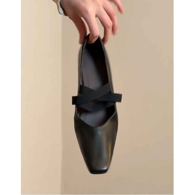 フレンチスタイルのヴィンテージローヒールフラットシューズ（女 - Vintage Collectible Shoes のレビューと価格