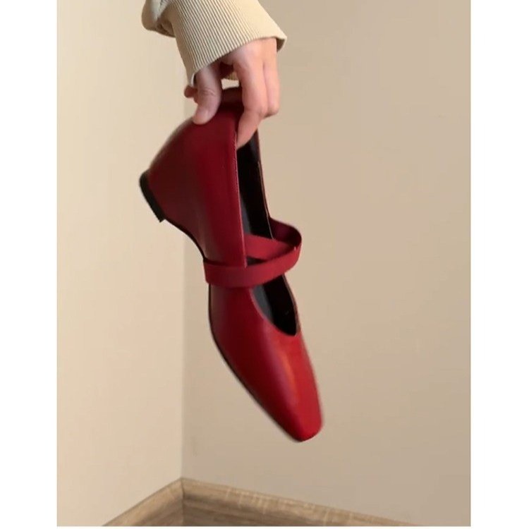 フレンチスタイルのヴィンテージローヒールフラットシューズ（女 - Vintage Collectible Shoes のレビューと価格