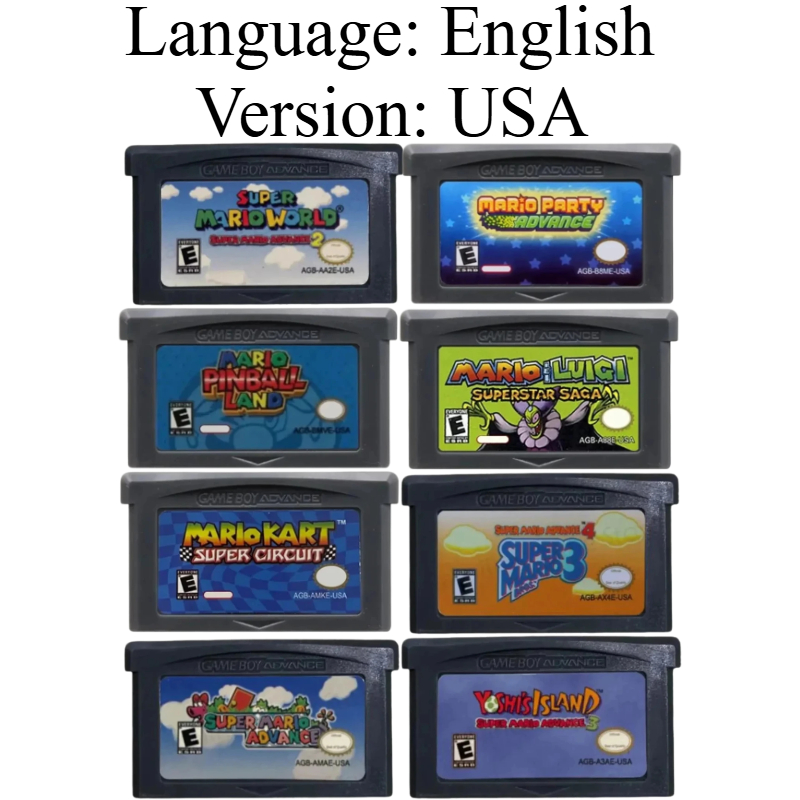GBAゲームカートリッジカード（EUR版＆USA版）ゲームボ - Vintage Game Collection のレビューと価格