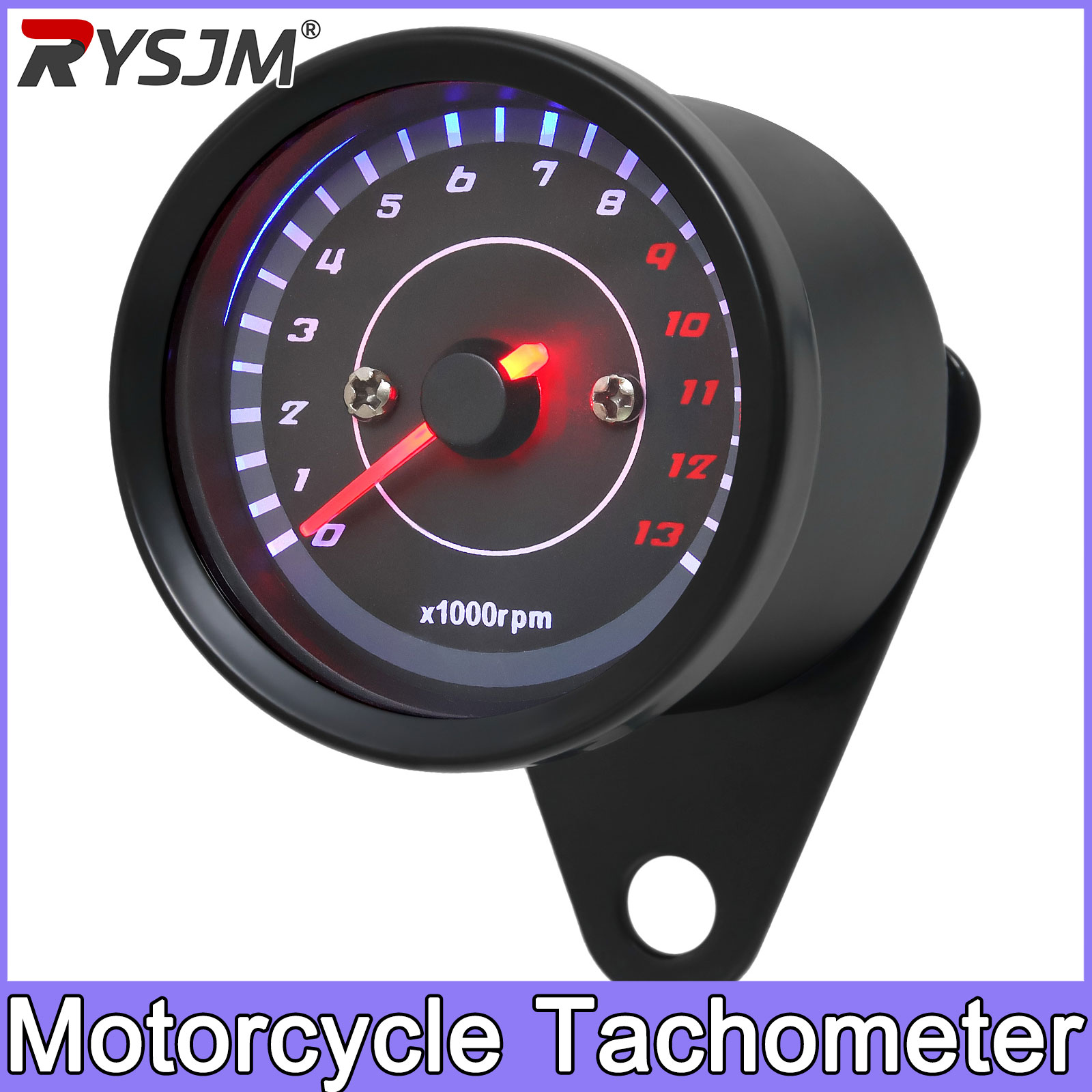 13000 RPM メーターユニバーサルスクーターオートバイ - Analog Meter Gauge のレビューと価格