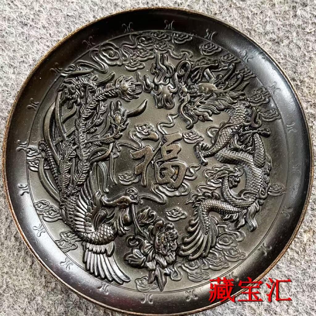 ヴィンテージ古銅製百福皿、皇室風ギフトスタイル、アンティーク - Vintage Collectible Dishes のレビューと価格