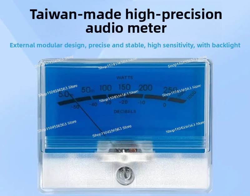 TN-90型ブルーバックライトVUレベルメーター、真空管アン - Analog Meter Gauge のレビューと価格