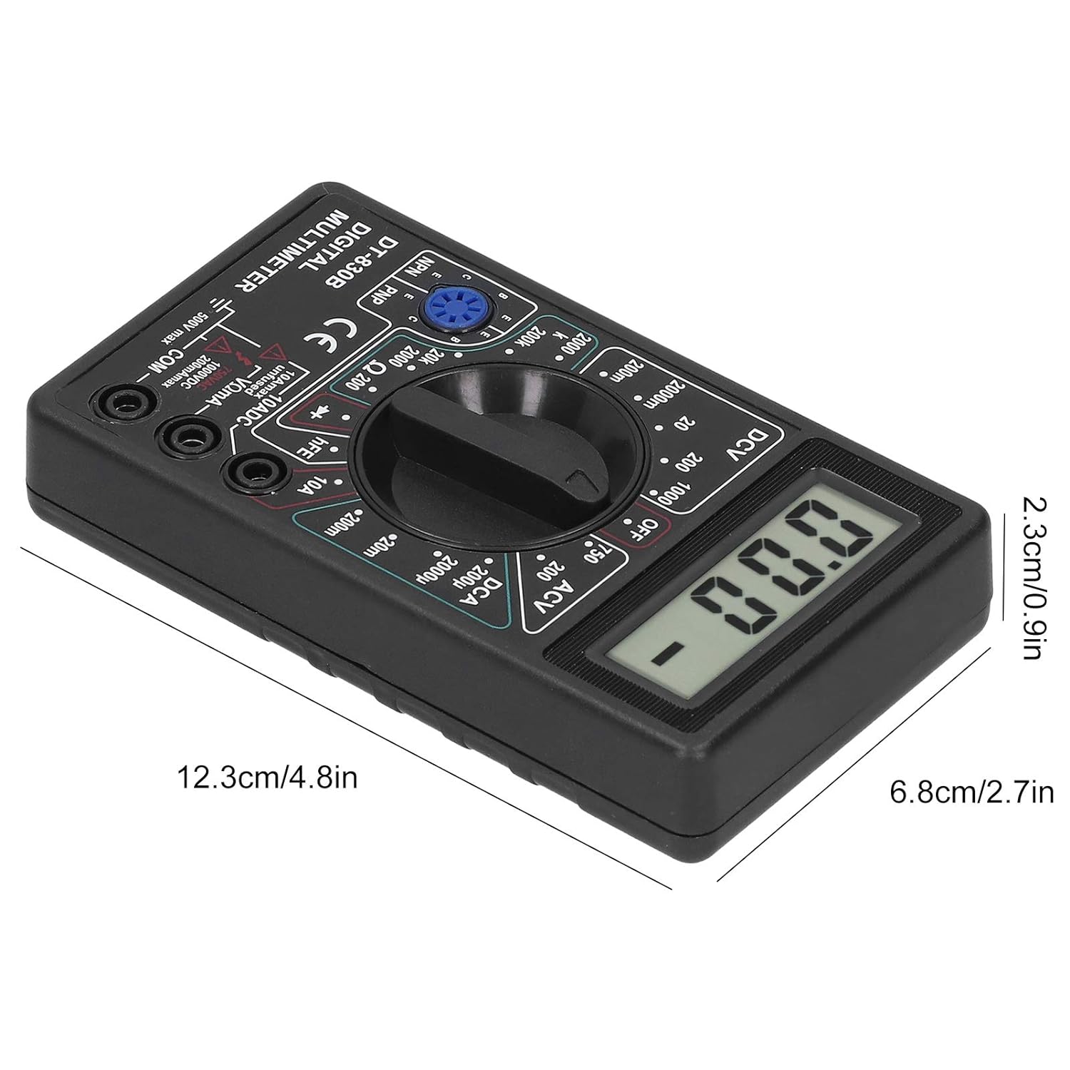 デジタルマルチメータテスター、DT830B 電気電圧計電流計 - Analog Meter Gauge のレビューと価格