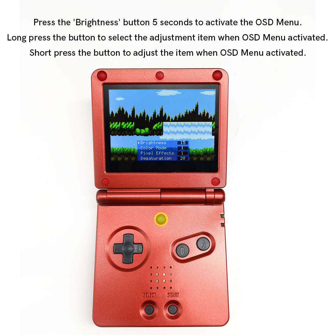 GBA SP V5 720x480 レトロピクセル 3.0イ - Vintage Game Collection のレビューと価格