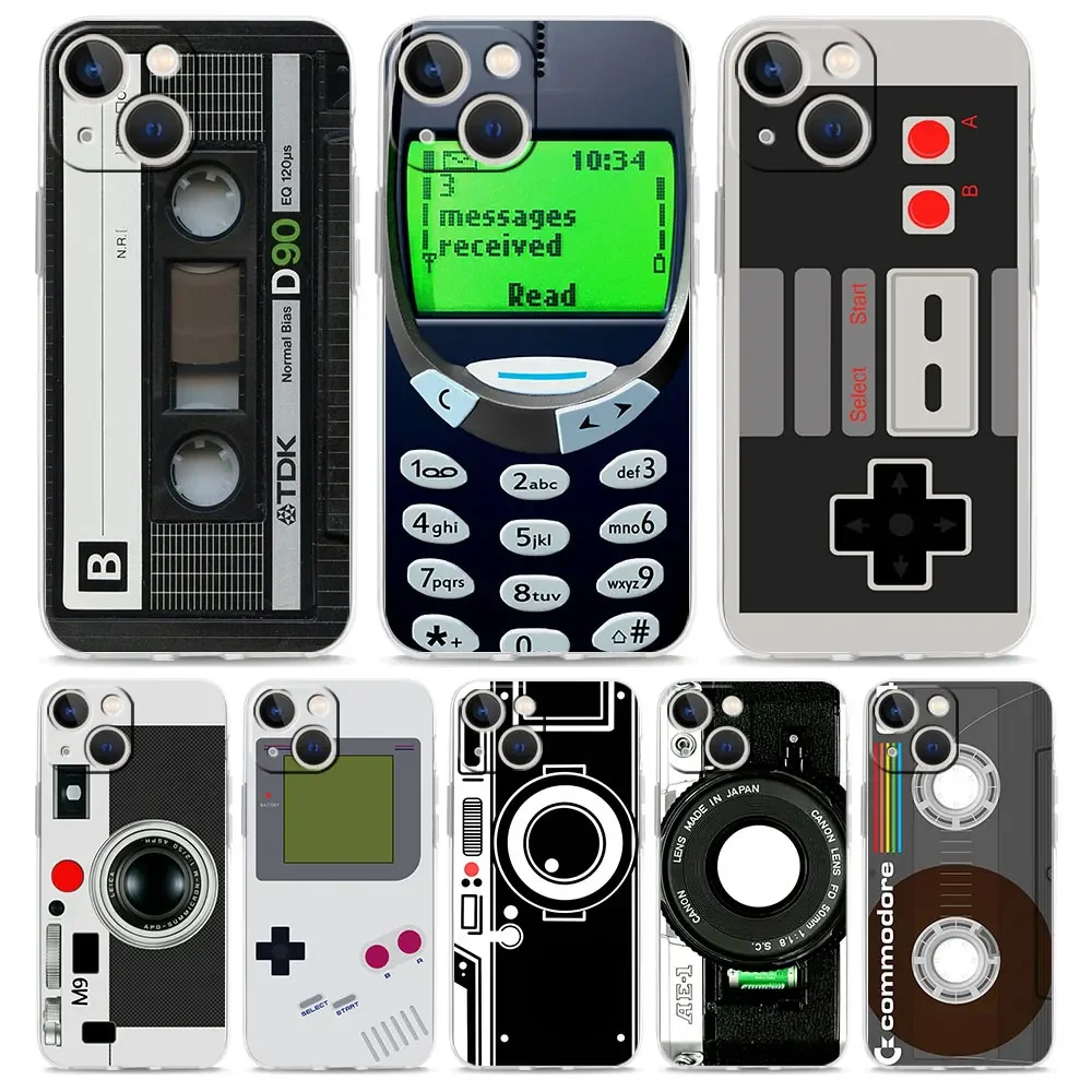 ヴィンテージテープカメラゲームボーイ風スマホケース サムスン - Vintage Game Collection のレビューと価格
