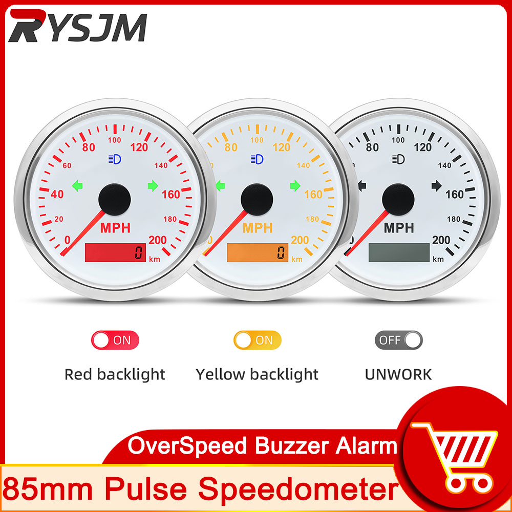 Kmhスピードメーターゲージ、パルススピードメーター、走行距 - Analog Meter Gauge のレビューと価格