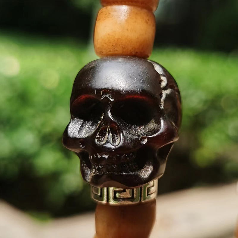 手磨きのヴィンテージキャメルボーンビーズ、レトロアクセサリー - Vintage Items Collection のレビューと価格