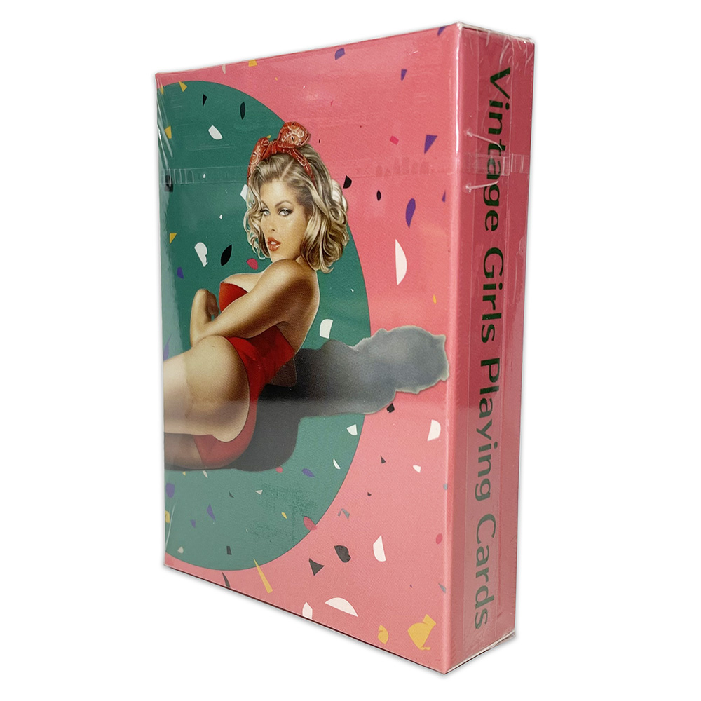 レトロな若い女の子のためのセクシーなゲームポーカーカード,美 - Vintage Game Collection のレビューと価格